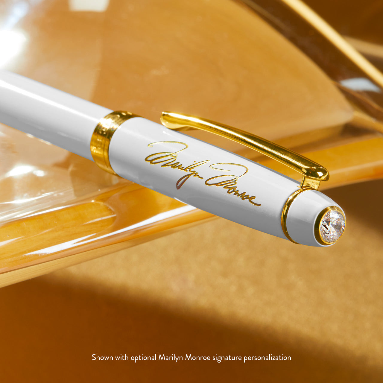 Marilyn Monroe Diamonds Ballpoint Pen with Swarovski Gem Cap