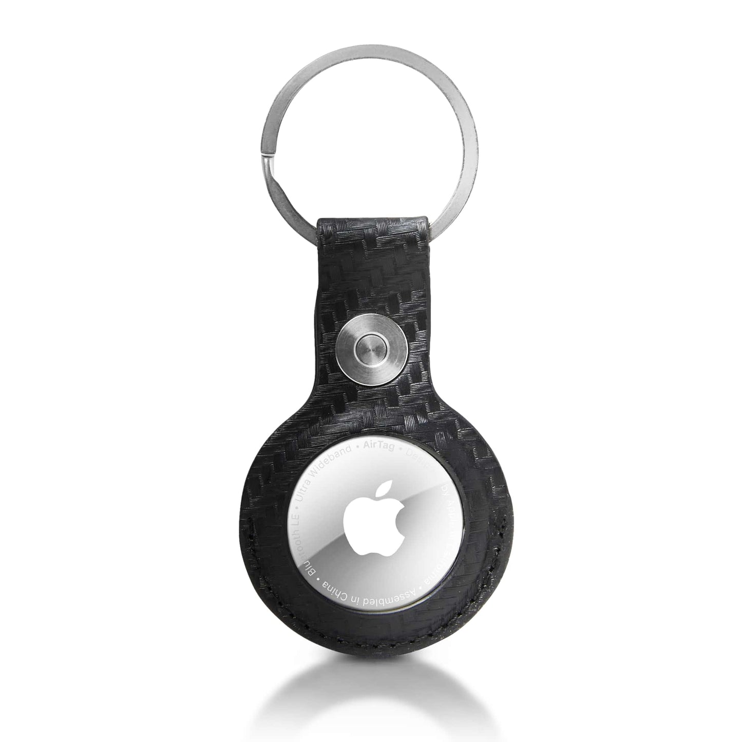 Genuine Leather Air Tag Key Chain