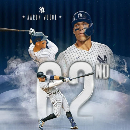 Aaron Judge 62nd AL Home Run Yankees 8x10 Collage Photo