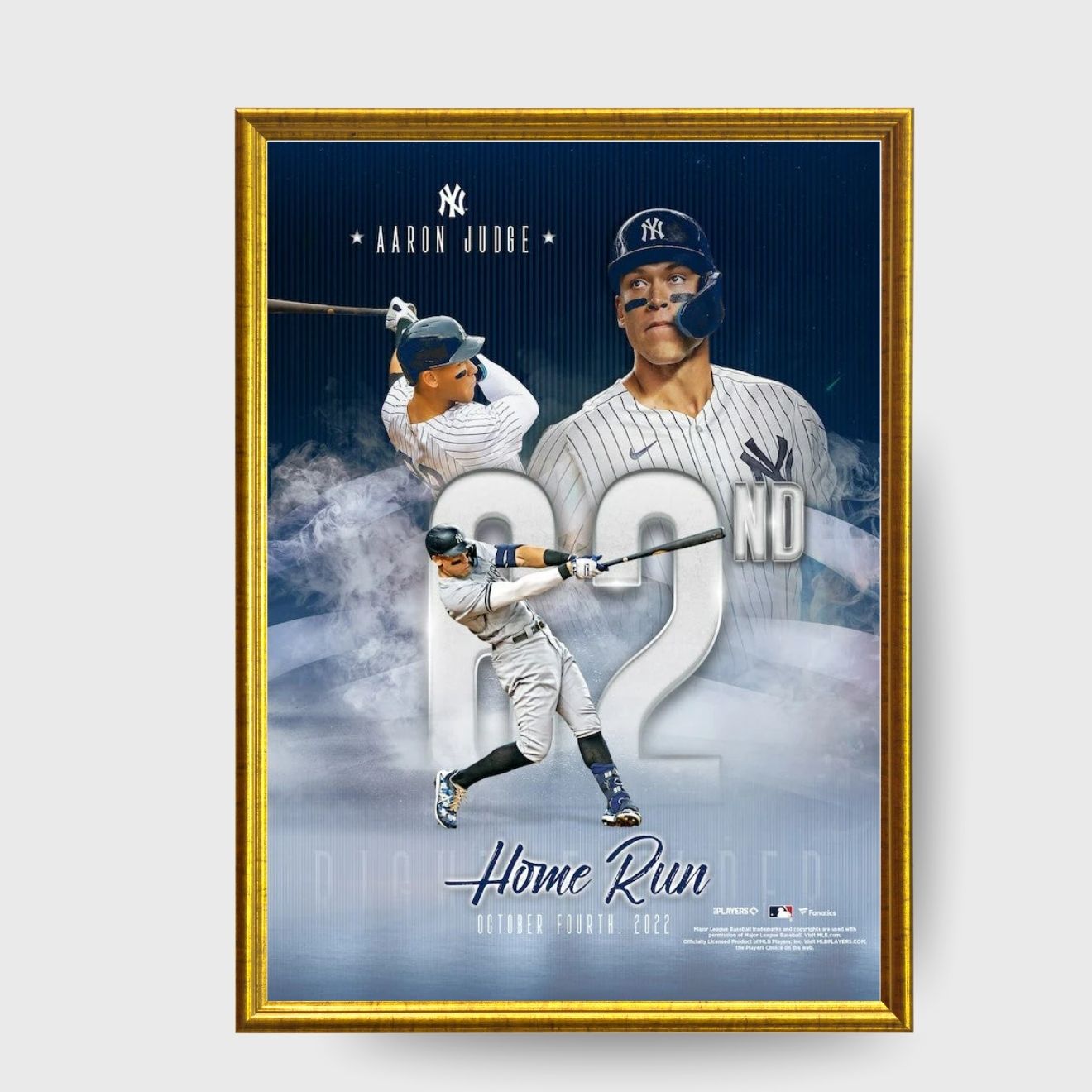 Aaron Judge 62nd AL Home Run Yankees 8x10 Collage Photo