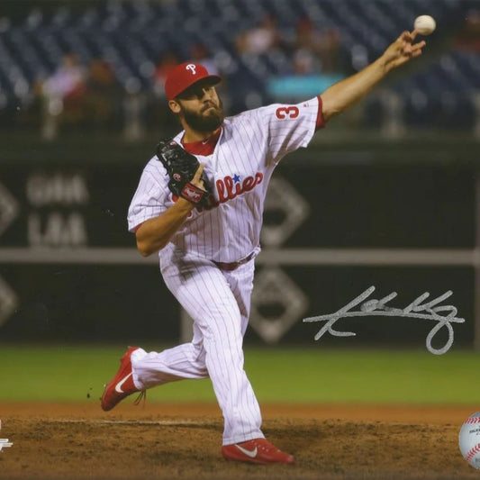 Adam Morgan Phillies Autographed 8x10 MLB Photo with COA