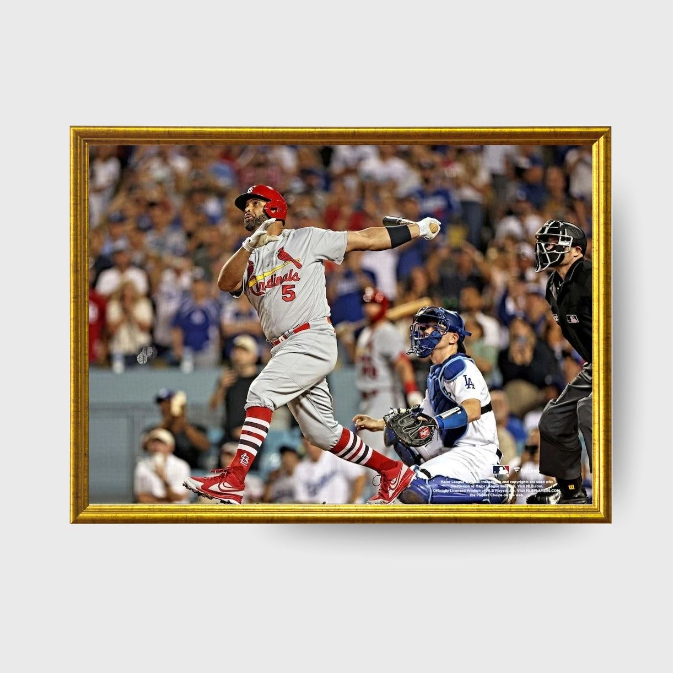 Albert Pujols 700th Home Run St. Louis Cardinals Collectible Photo