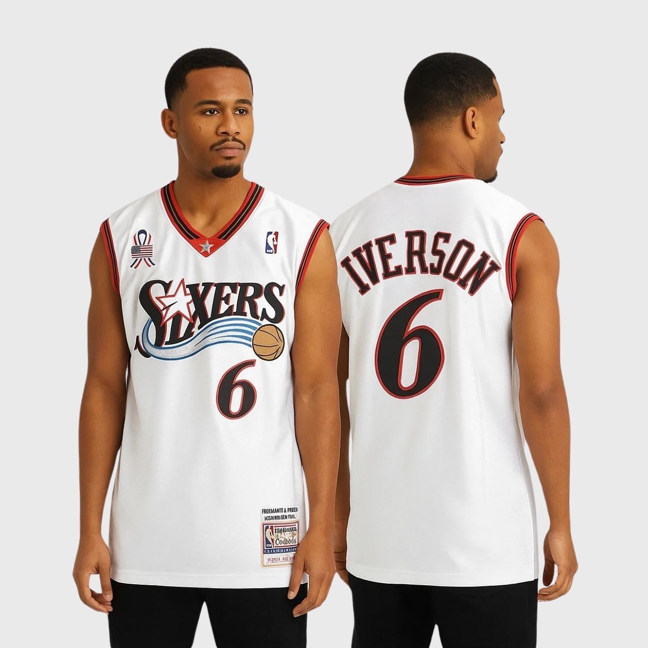 Allen Iverson 2002 NBA All-Star Game Jersey – Mitchell & Ness