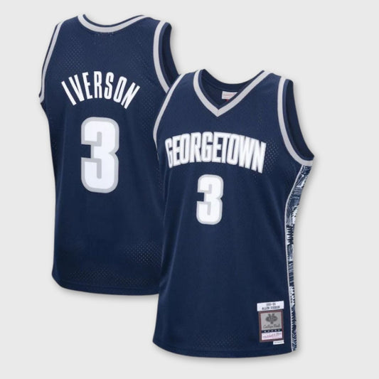 Allen Iverson Georgetown Hoyas 1995-96 Swingman Jersey – Mitchell & Ness