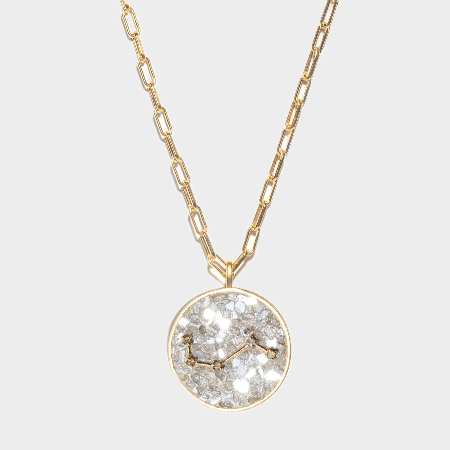 Aries Gold Vermeil Pendant Necklace
