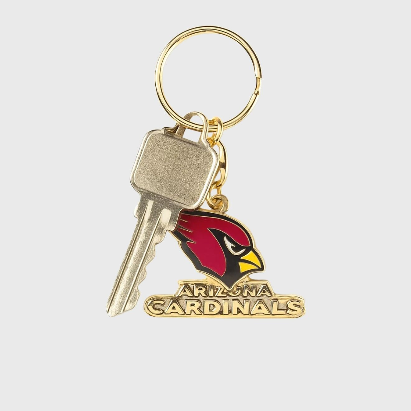 Arizona Cardinals Heavyweight Keychain – Official Team Logo Key Ring