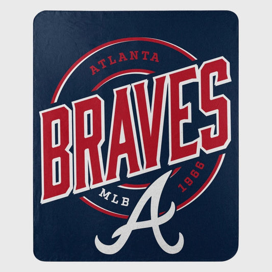 Atlanta Braves 50" x 60" Campaign Fleece Blanket – MLB Official