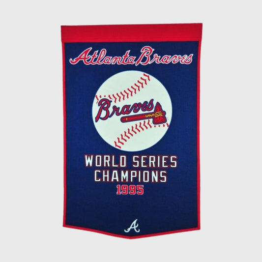 Atlanta Braves MLB Dynasty Banner – Commemorate Team Championships