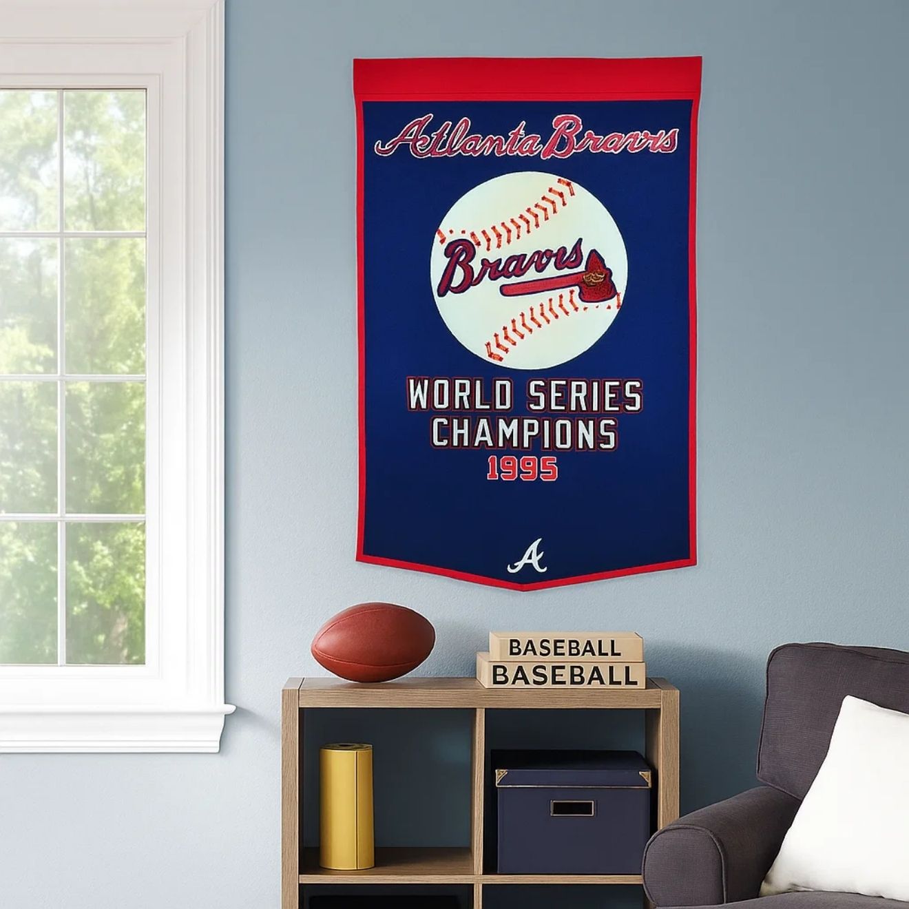 Atlanta Braves MLB Dynasty Banner – Commemorate Team Championships