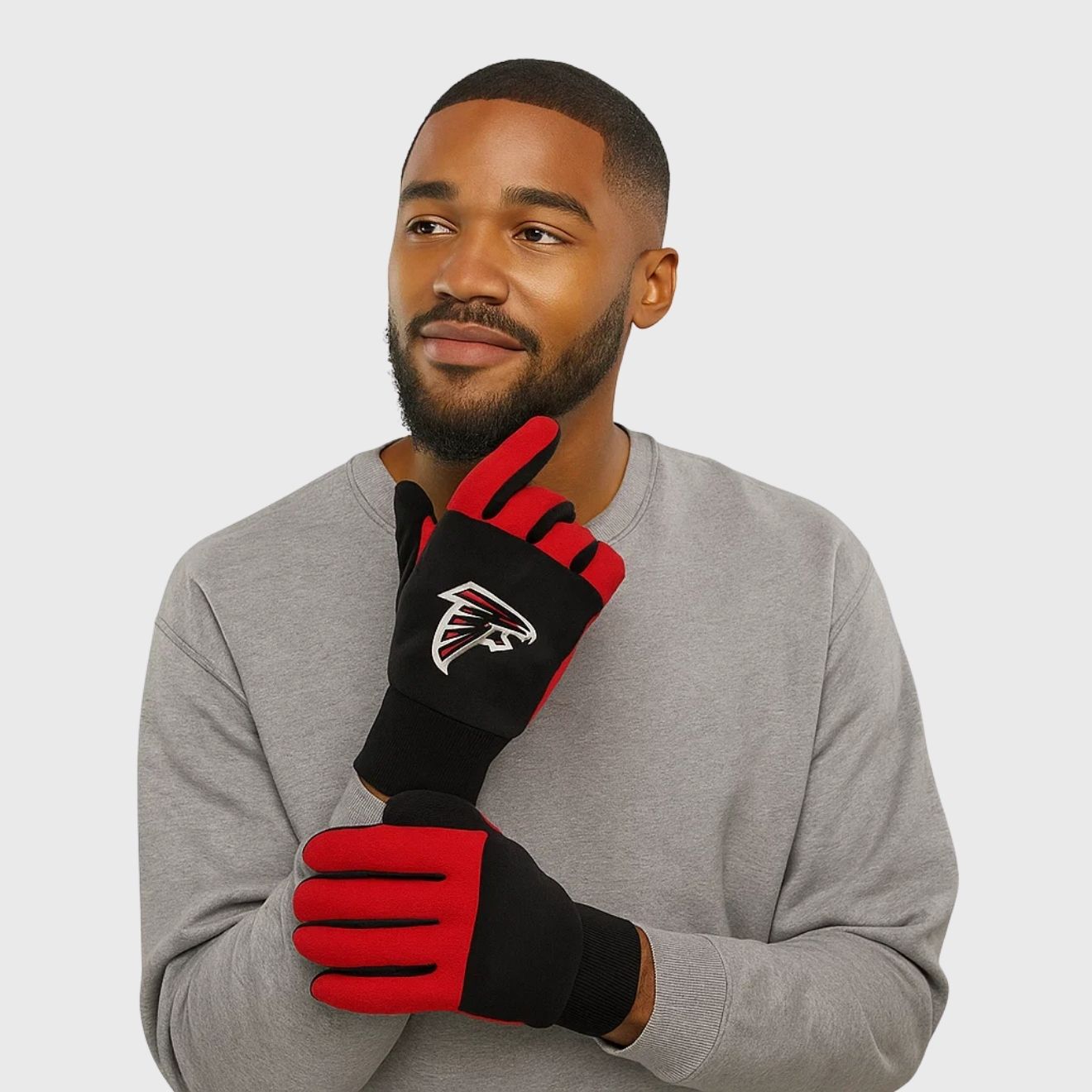 Atlanta Falcons Texting Gloves – Knit, Device-Friendly, Game Day