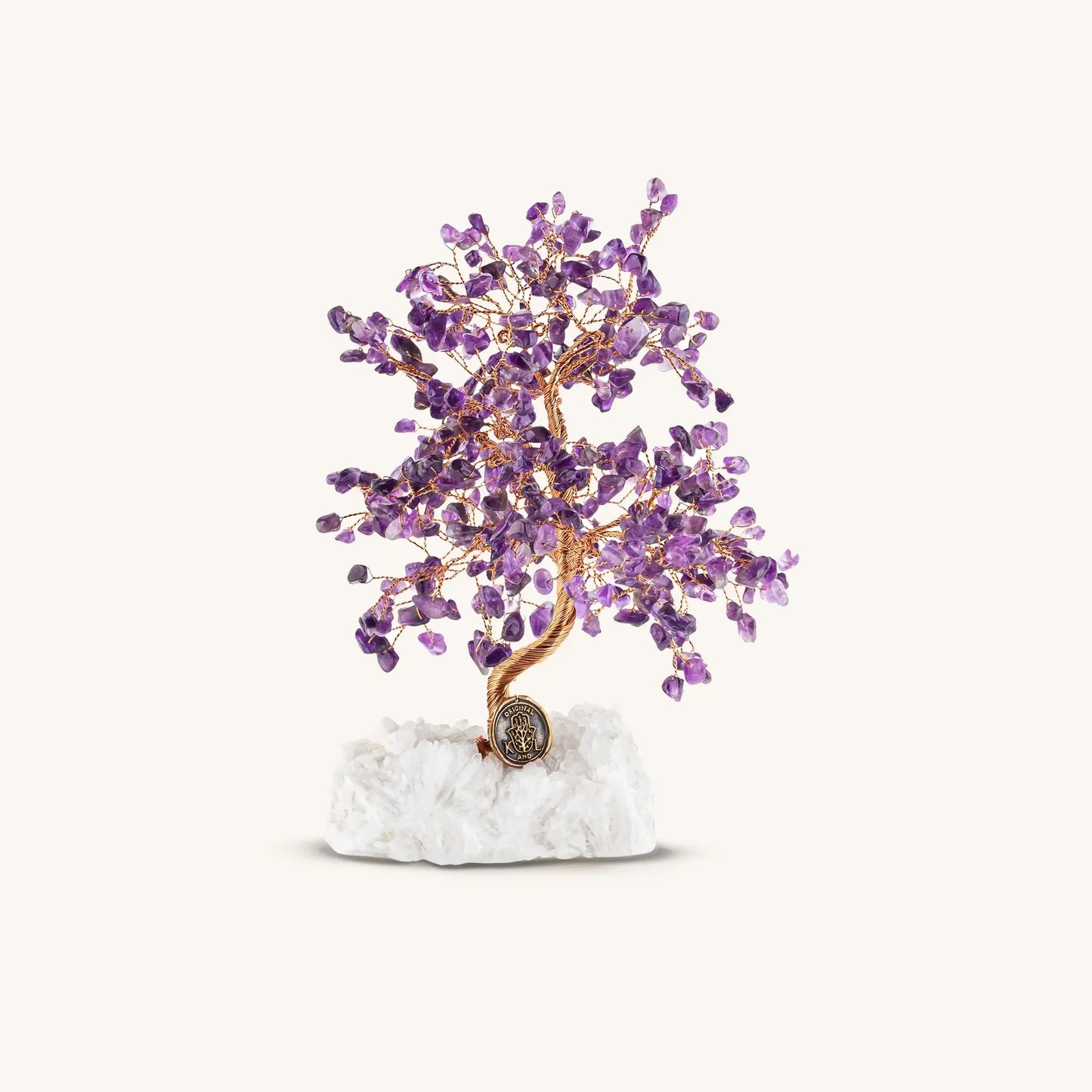 Grounded in Spirituality Amethyst Feng Shui Tree for Inner Calm