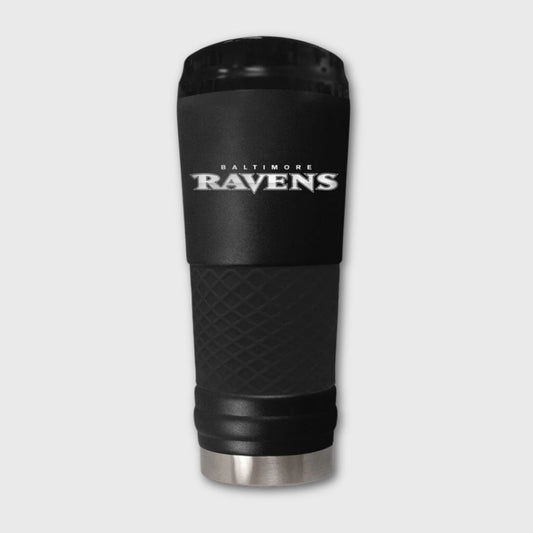 Baltimore Ravens 18oz Stealth Stainless Steel Insulated Travel Tumbler