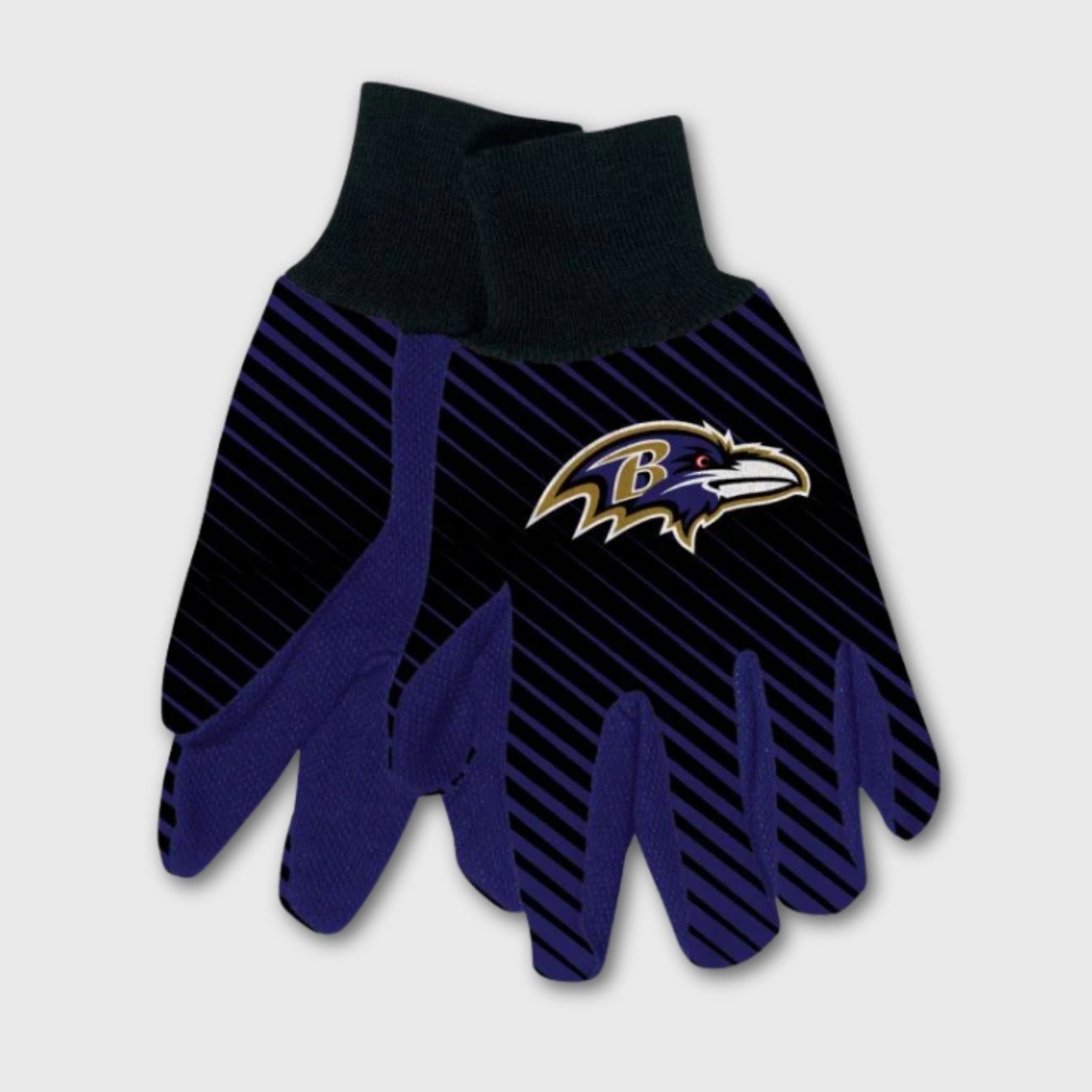 Baltimore Ravens Official Adult Two-Tone Sports Utility Gloves
