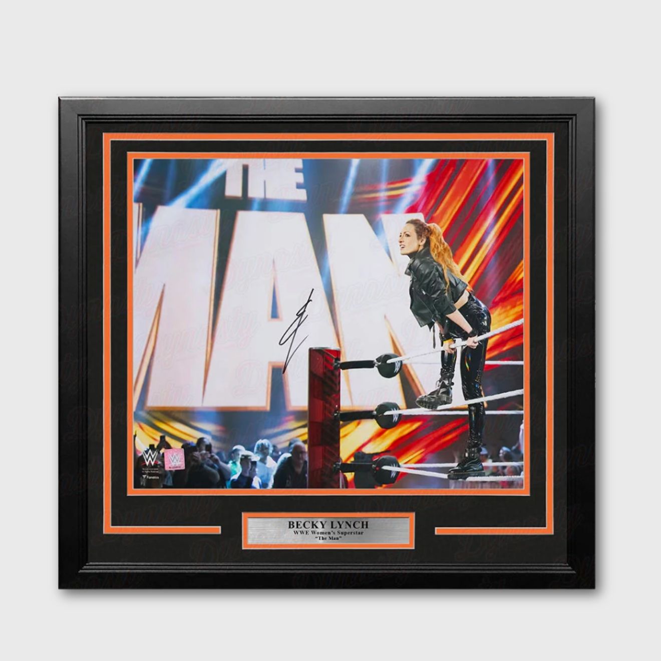 Becky Lynch Signed "The Man" WWE Framed 16x20 Photo