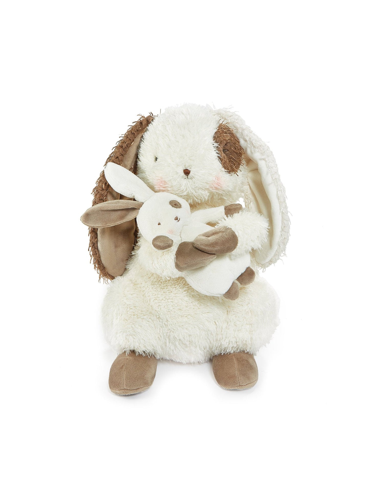 Big Hare Little Hare Cuddly Plush Bunny Pair Set