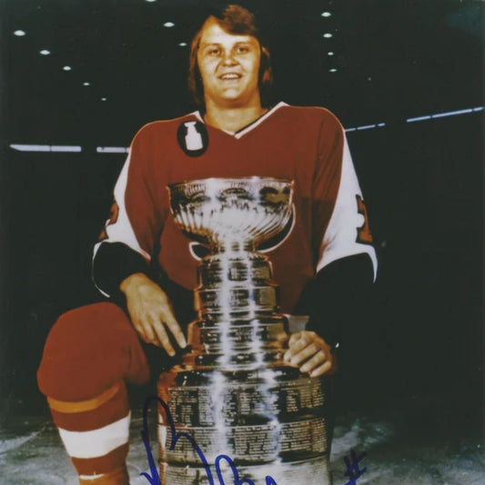 Bill Barber Autographed Philadelphia Flyers Stanley Cup 8x10 Photo