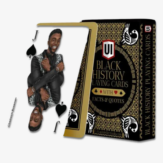 Inspiring Black History Playing Cards — Illustrated Educational Gift Set