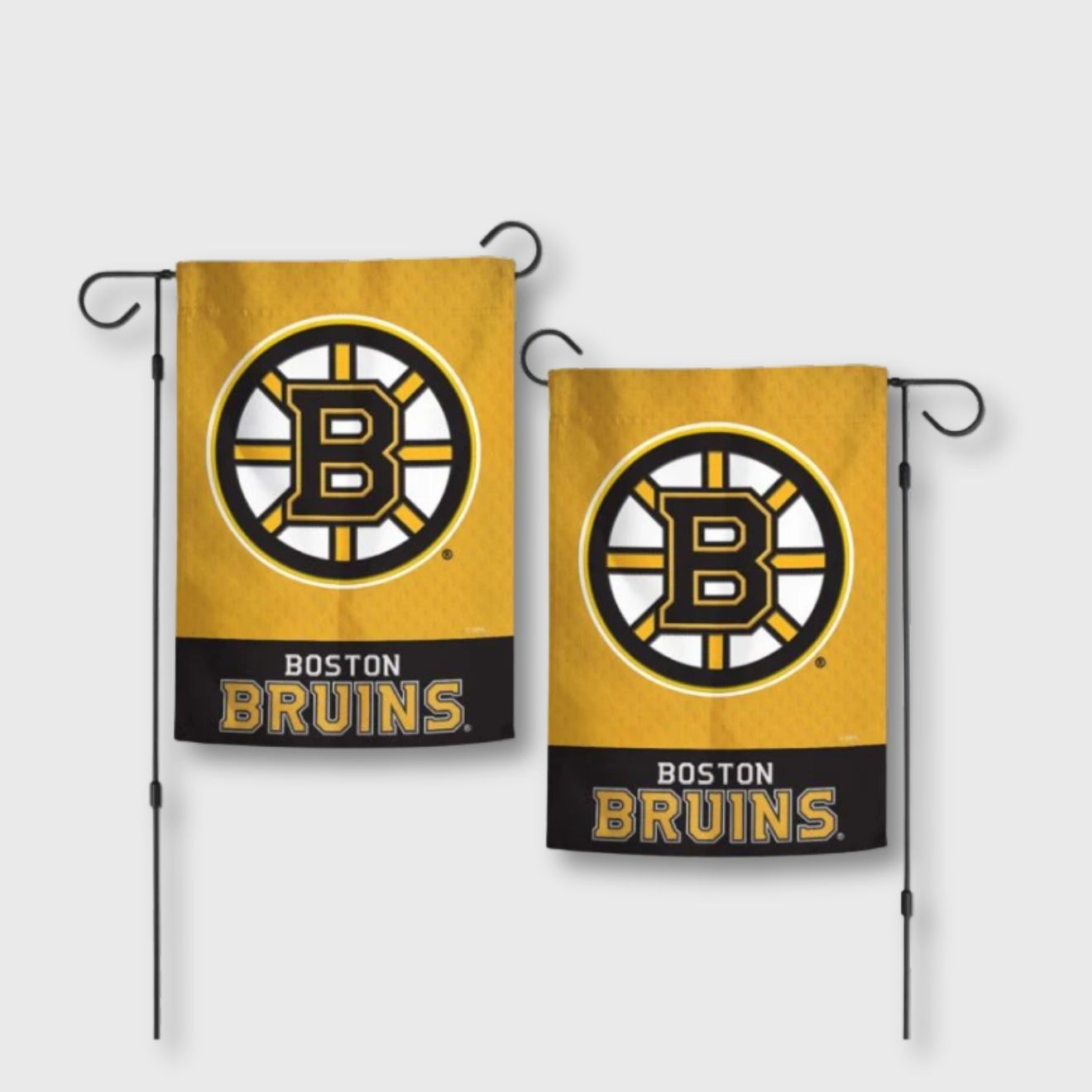 Boston Bruins 12.5" x 18" Applique Premium Garden Flag