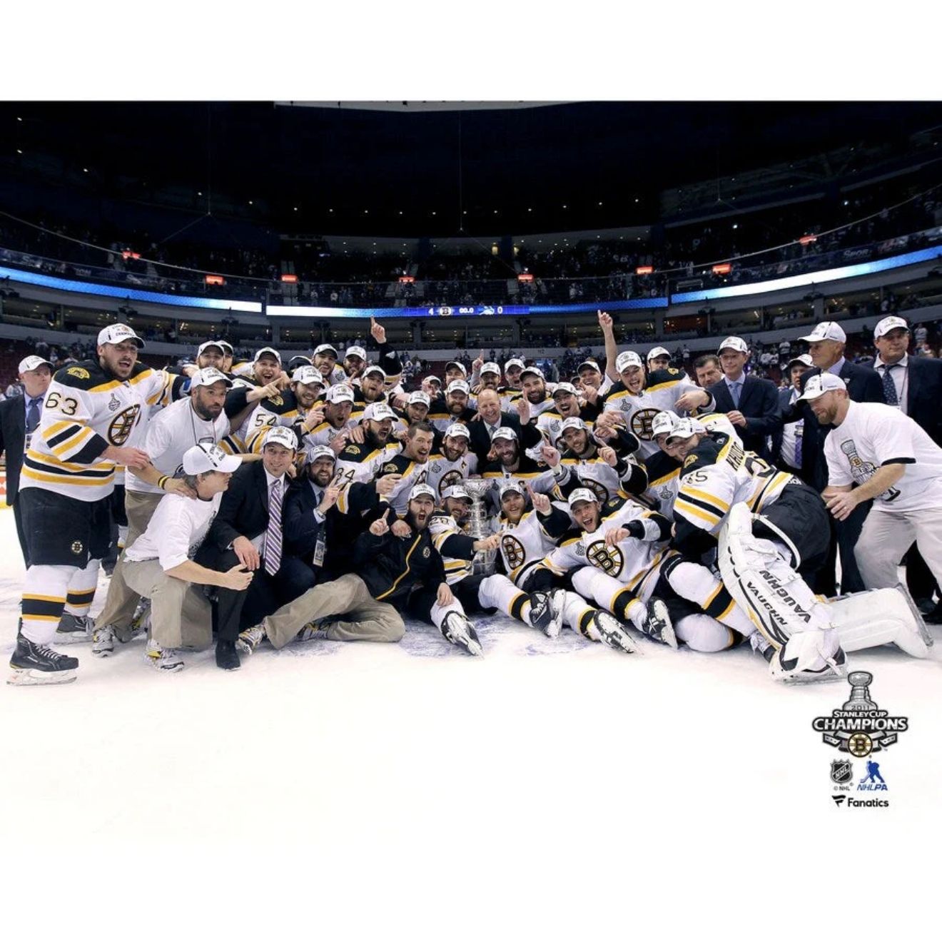 Boston Bruins 2011 Stanley Cup Championship Celebration Photo