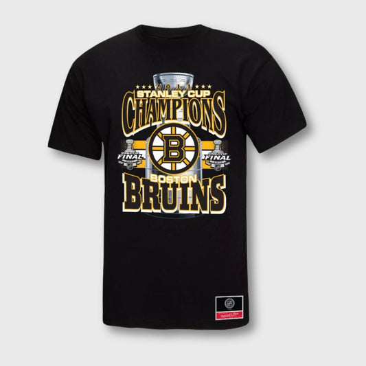Boston Bruins Mitchell & Ness 2011 Cup Chase Throwback T-Shirt