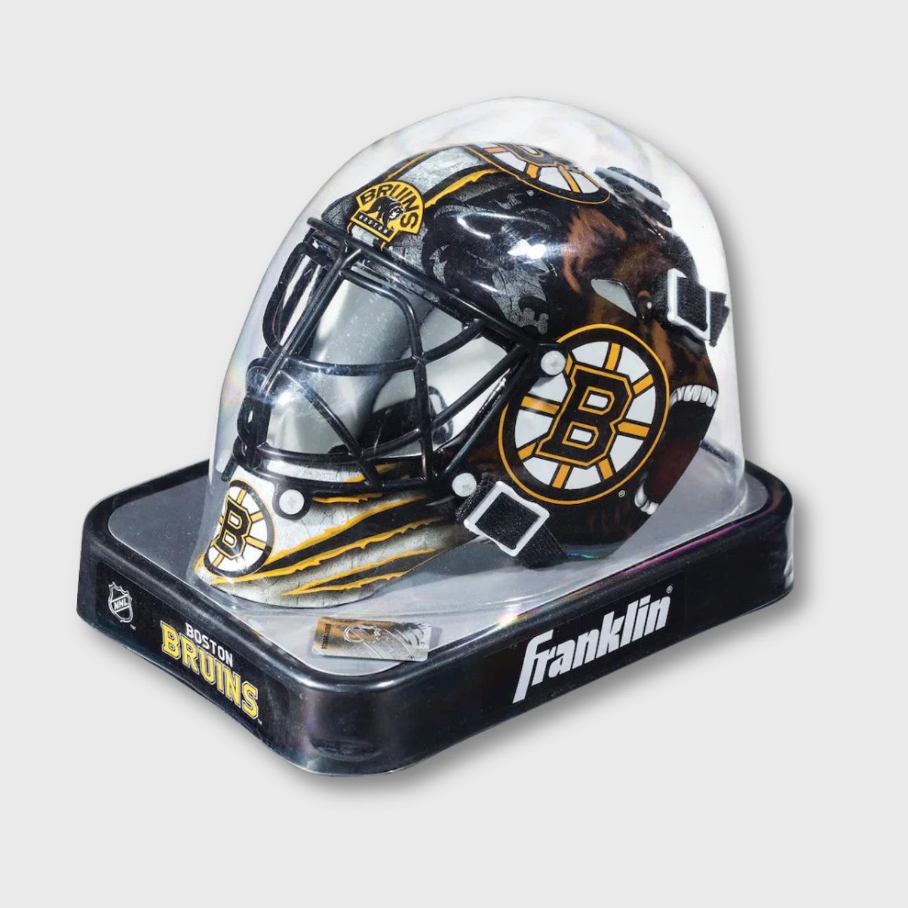 Boston Bruins Official Hockey Mini-Goalie Mask – A Must-Have Collectible