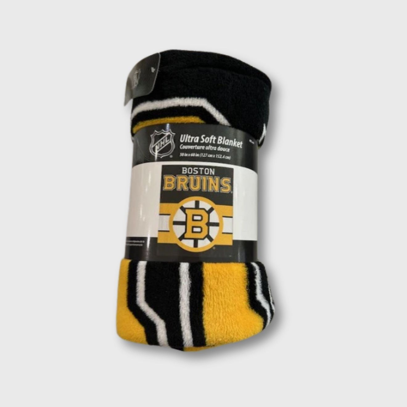 Boston Bruins Ultra-Soft 50" x 60" Fleece Blanket – Ultimate Comfort