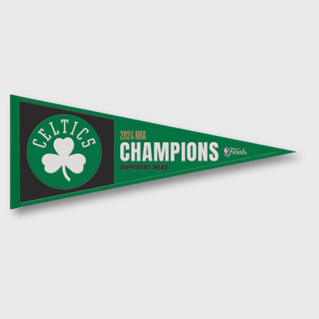 Boston Celtics 2024 NBA Champions Premium Pennant 13x32