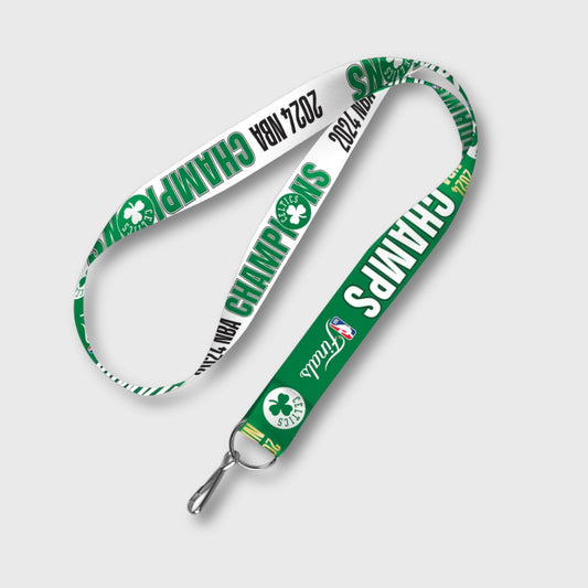 Boston Celtics 2024 NBA Champions Two-Tone Lanyard – Show Your Pride