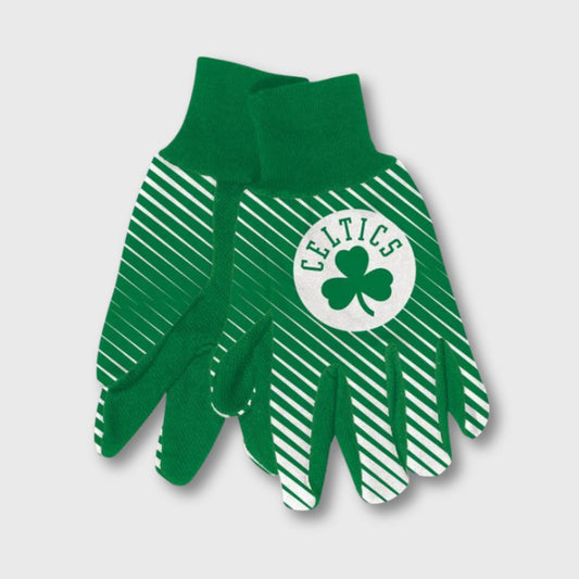 Boston Celtics Adult Two-Tone Gloves – Comfortable & Grippy