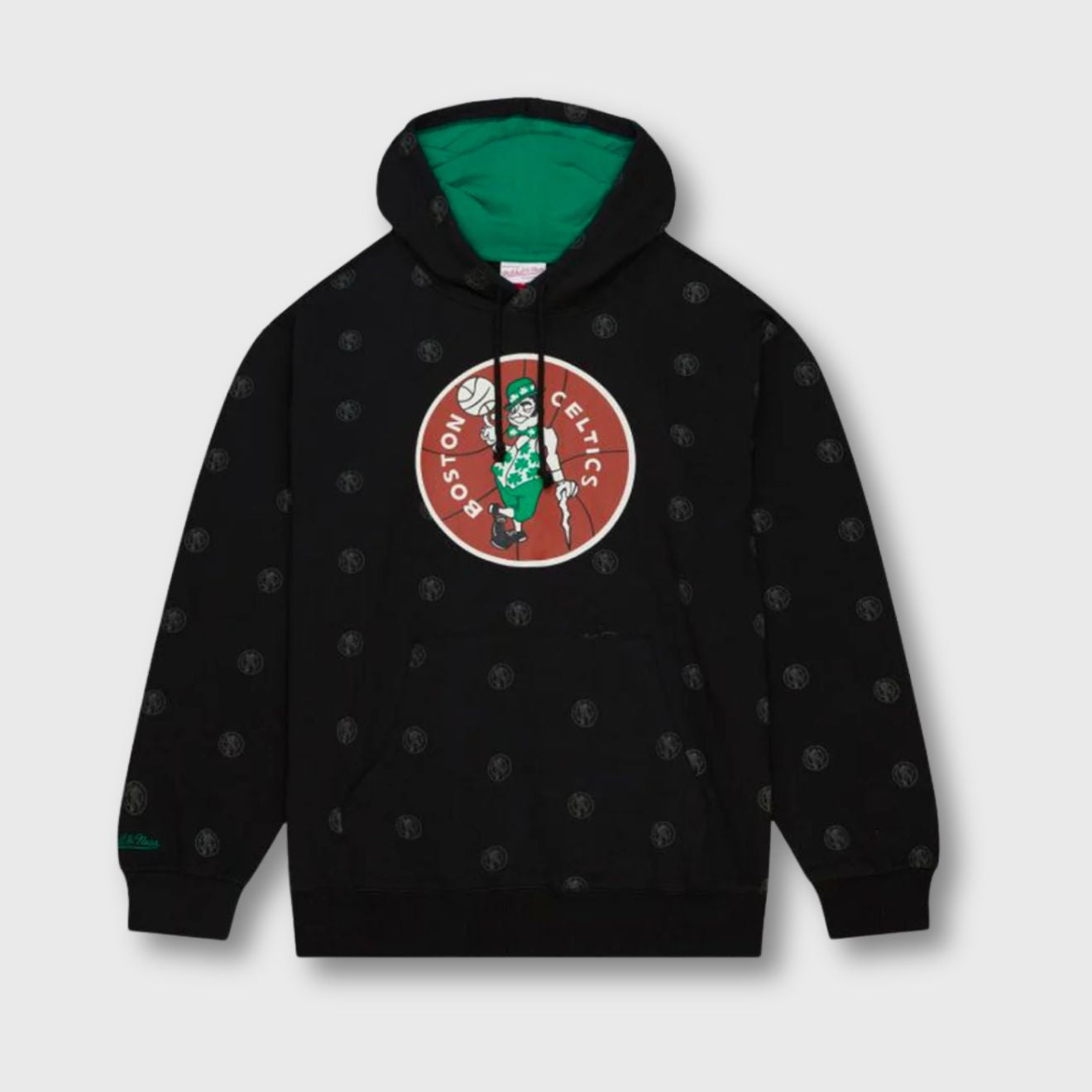 Boston Celtics Mitchell & Ness All Over Print Fleece Hoodie – Stylish & Comfortable