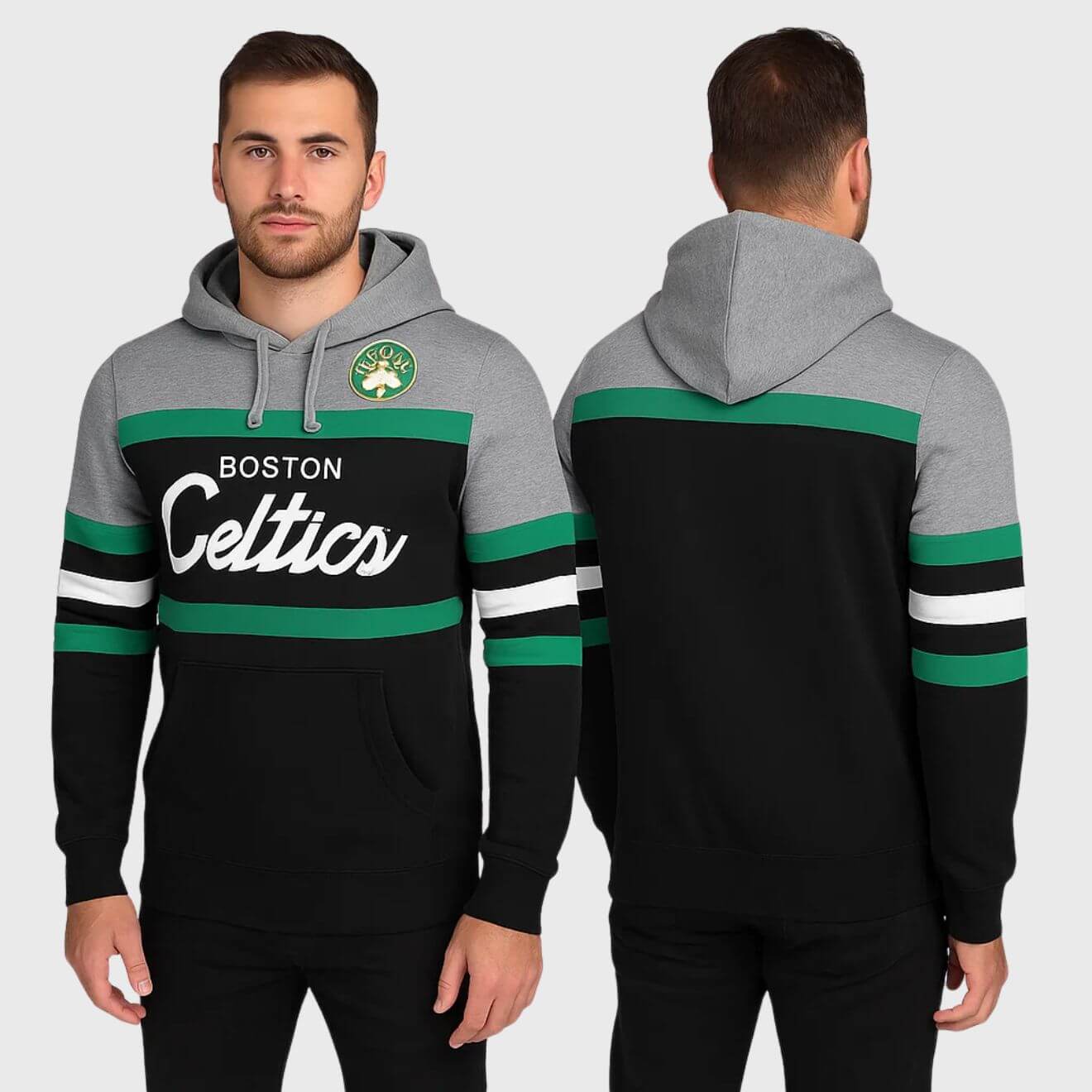 Boston Celtics Mitchell & Ness Head Coach Hoodie – Support Your Team
