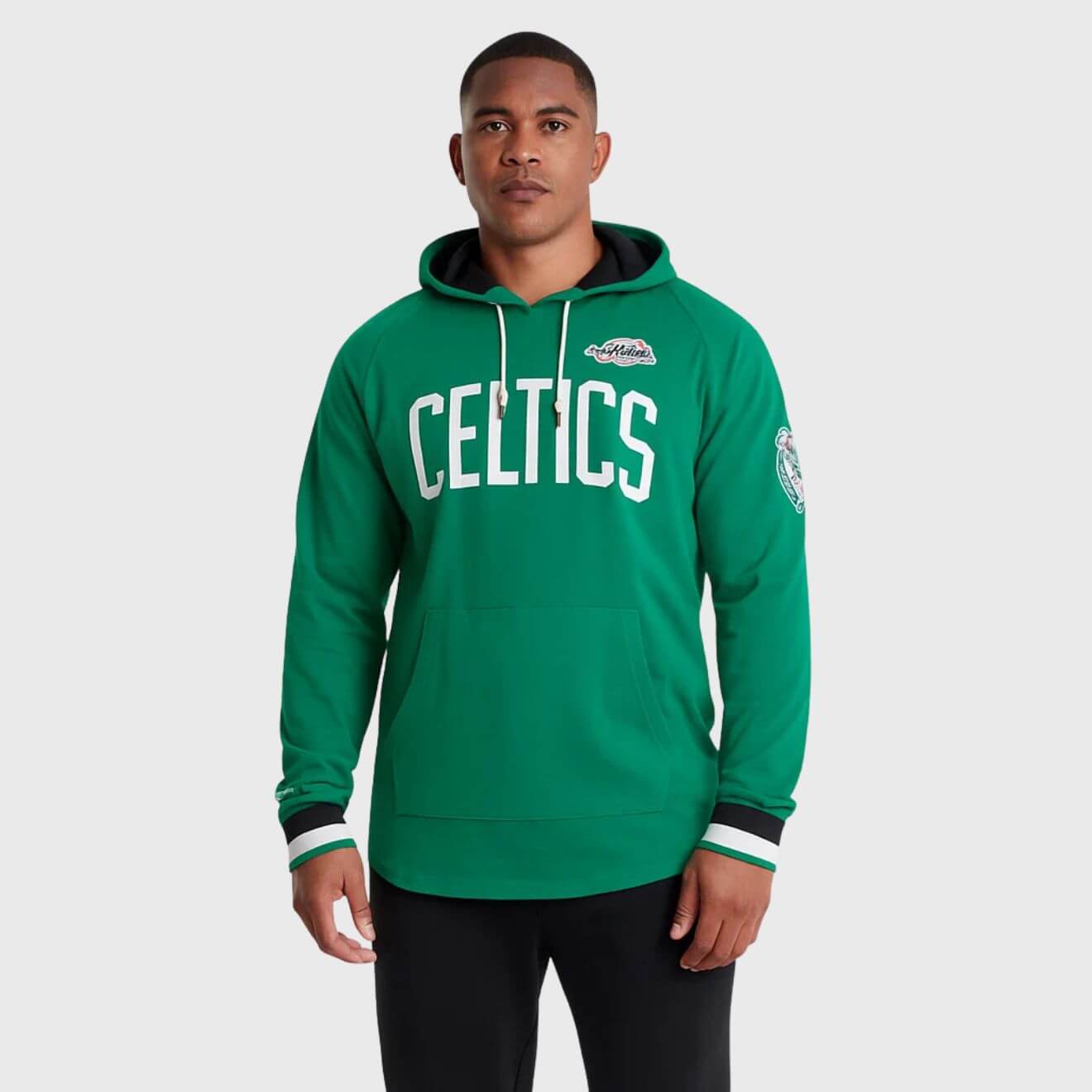 Boston Celtics Mitchell & Ness Legendary Slub Long-Sleeve Hoodie