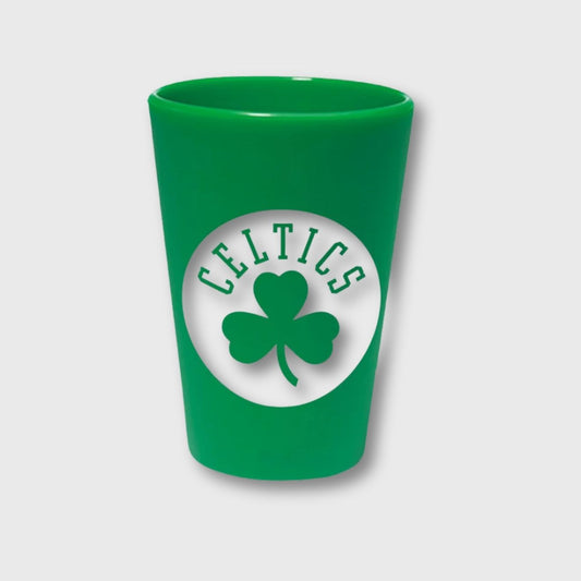Boston Celtics Silicone Shot Glass 1.5 oz Official NBA