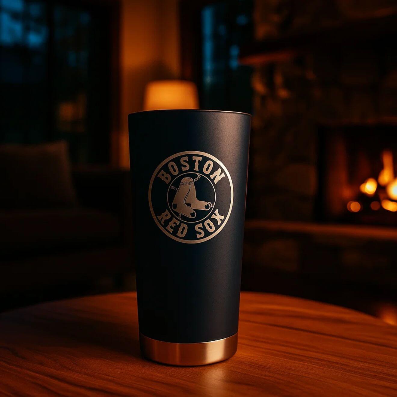Boston Red Sox 18 oz Roadie Travel Tumbler – Official MLB Gear