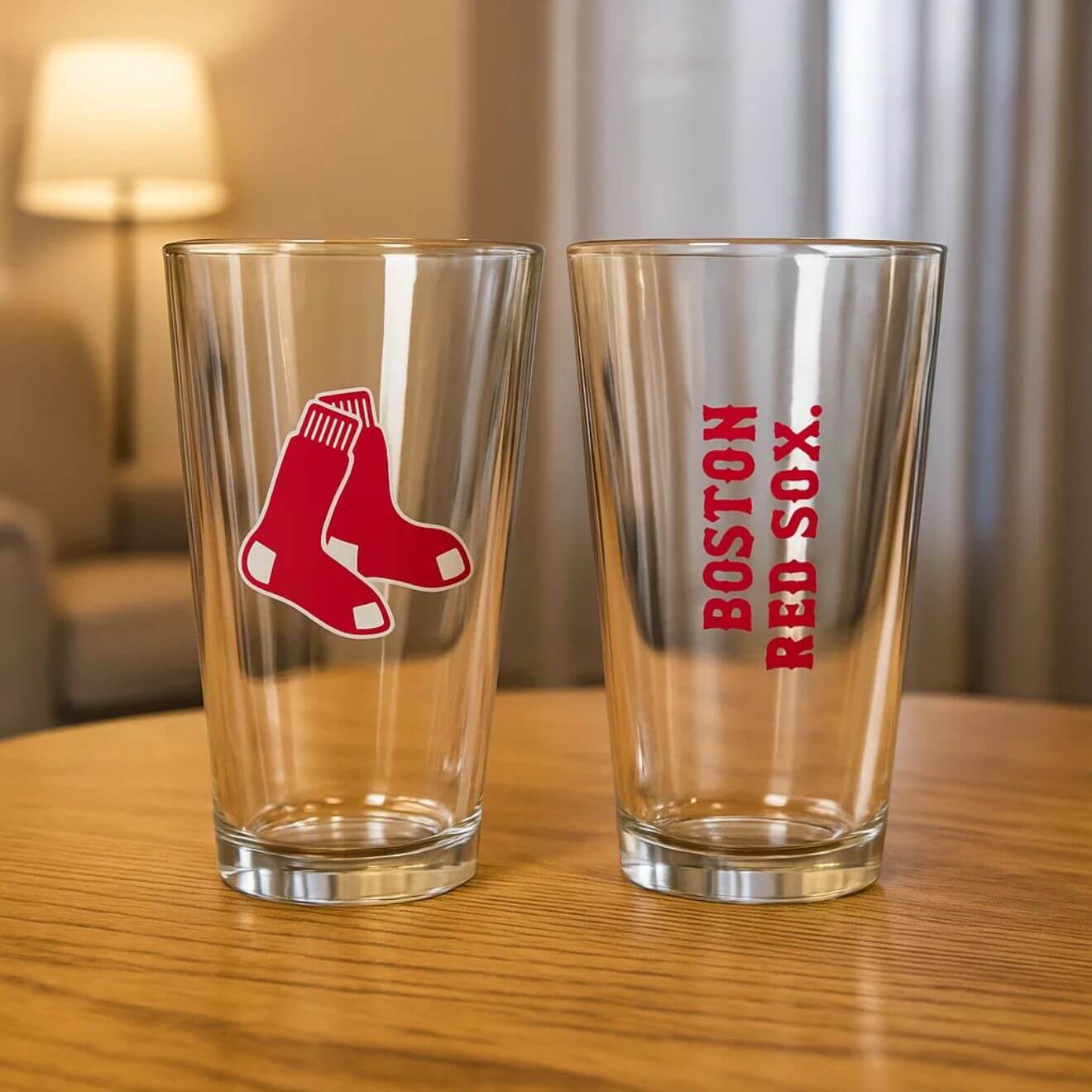 Boston Red Sox Game Day Pint Glass – Perfect for Fans