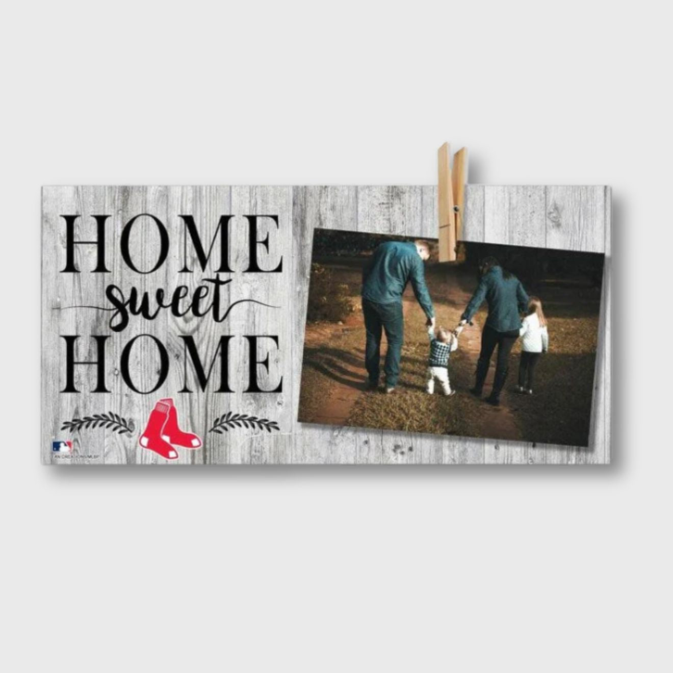 Boston Red Sox Home Sweet Home 6" x 12" Wood Sign – Team Decor