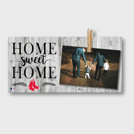 Boston Red Sox Home Sweet Home 6" x 12" Wood Sign – Team Decor