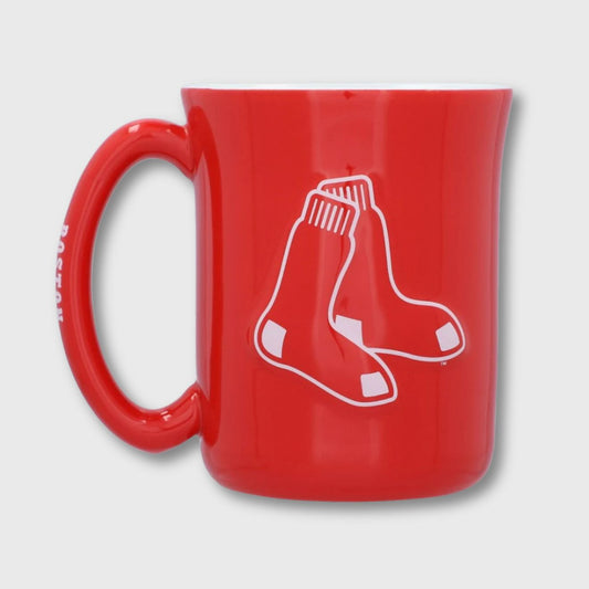 Boston Red Sox Logo Café Coffee Mug – 15oz, Microwave Safe