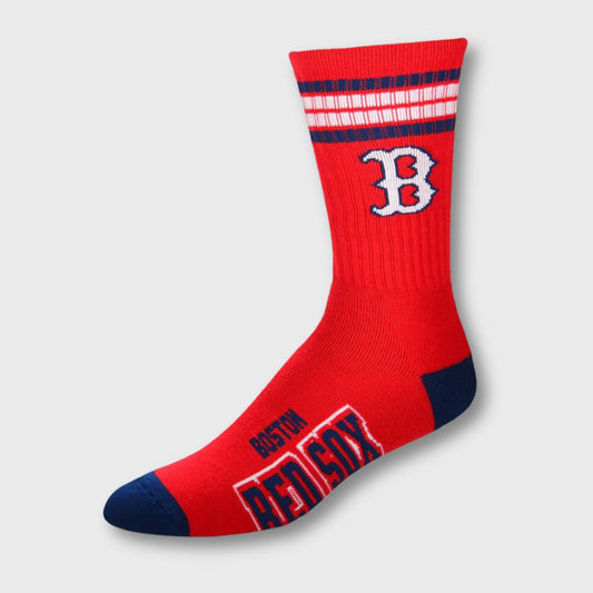Boston Red Sox Men's 4 Stripe Deuce Socks – Stylish Fan Gear
