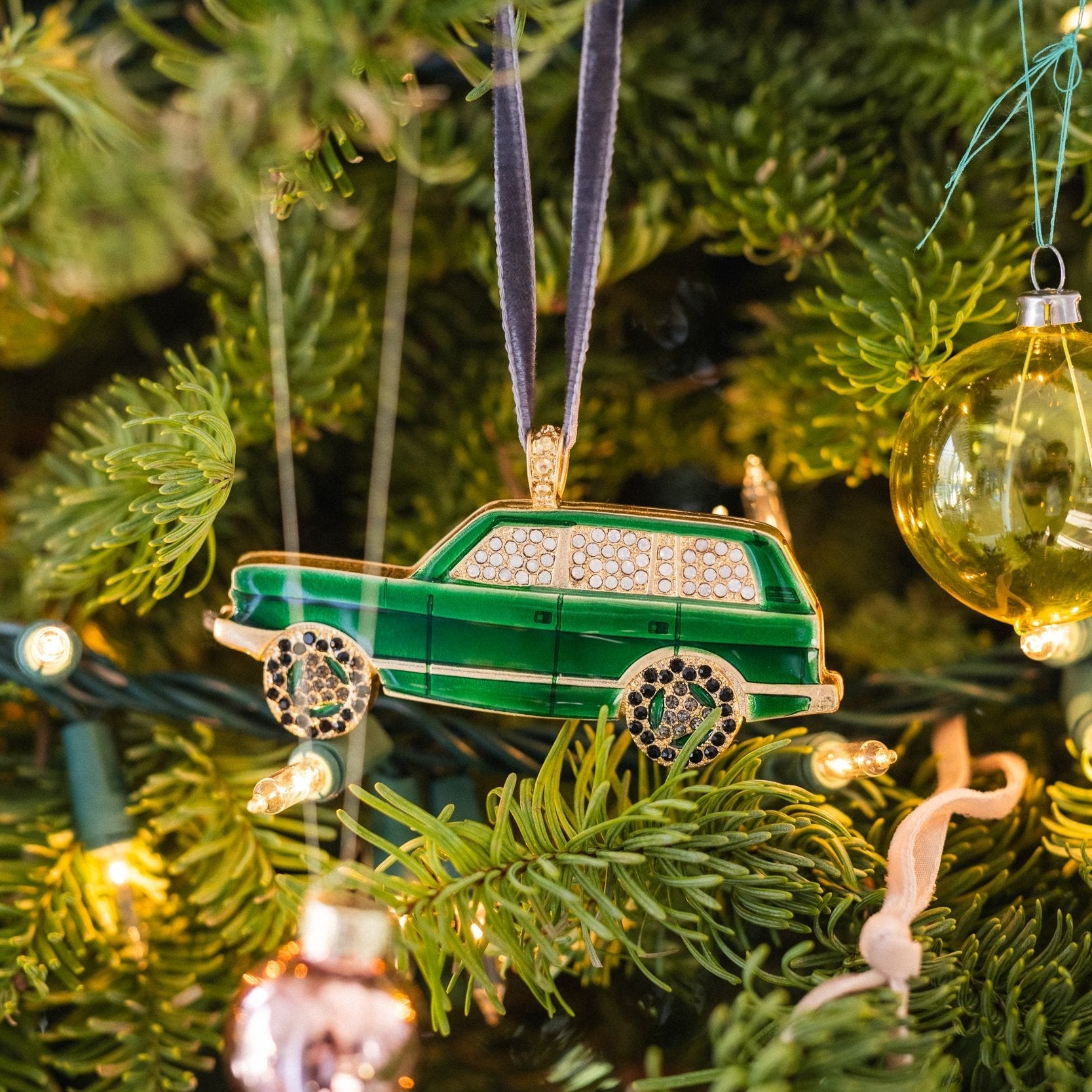 Holiday Truck Hanging Ornament - Thumbnail 2