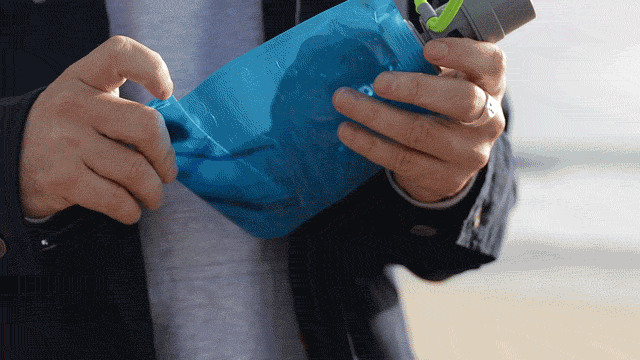 Vapur EZ-Lick Portable Dog Water Bottle — 23oz Foldable Hydrator