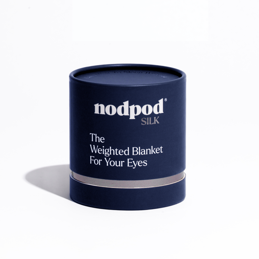Nodpod SILK Weighted Eye Mask, Mulberry Silk, Strap-Free Comfort