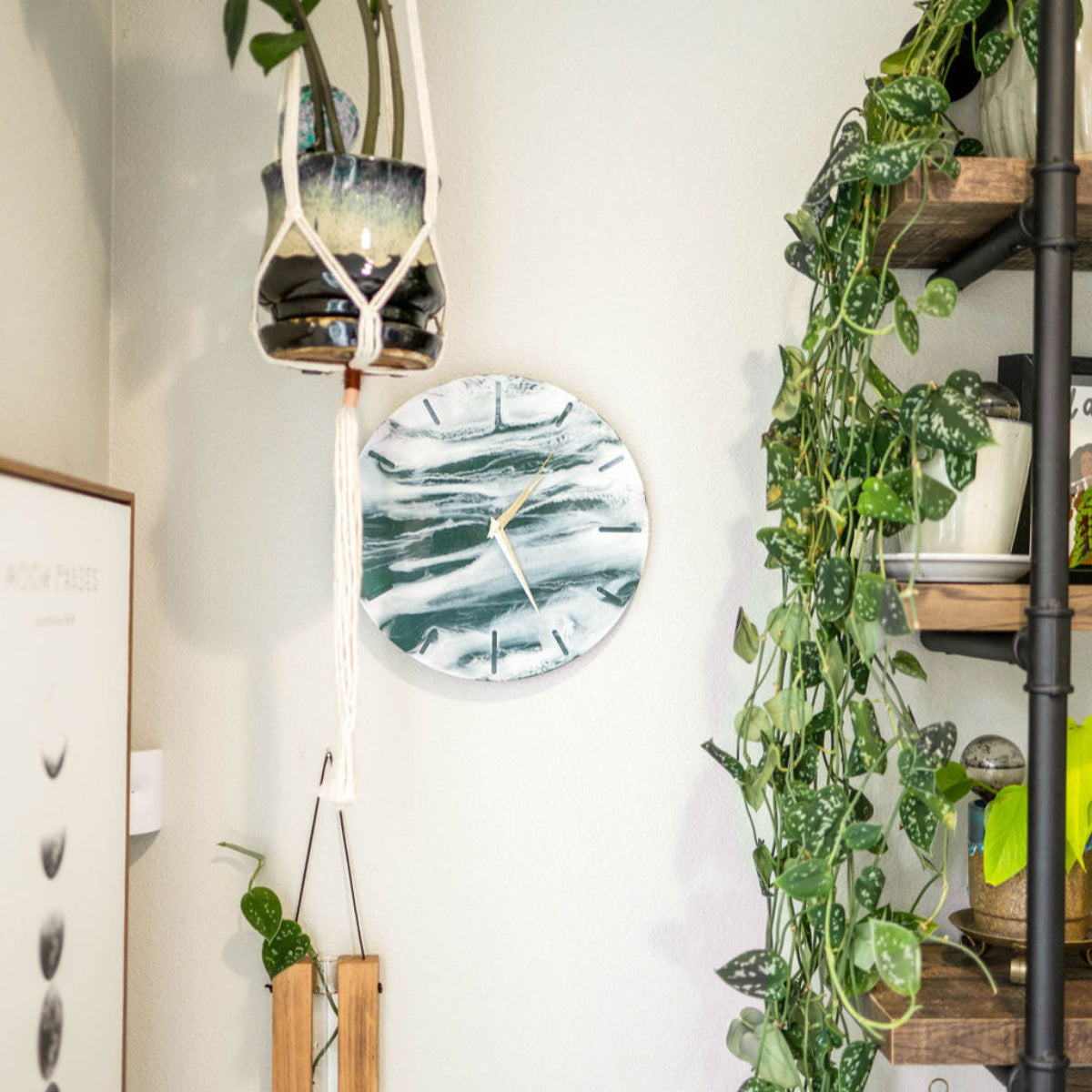 Resin Clock Making Kit for Colorful Home Decor and Creative Gifts Set!