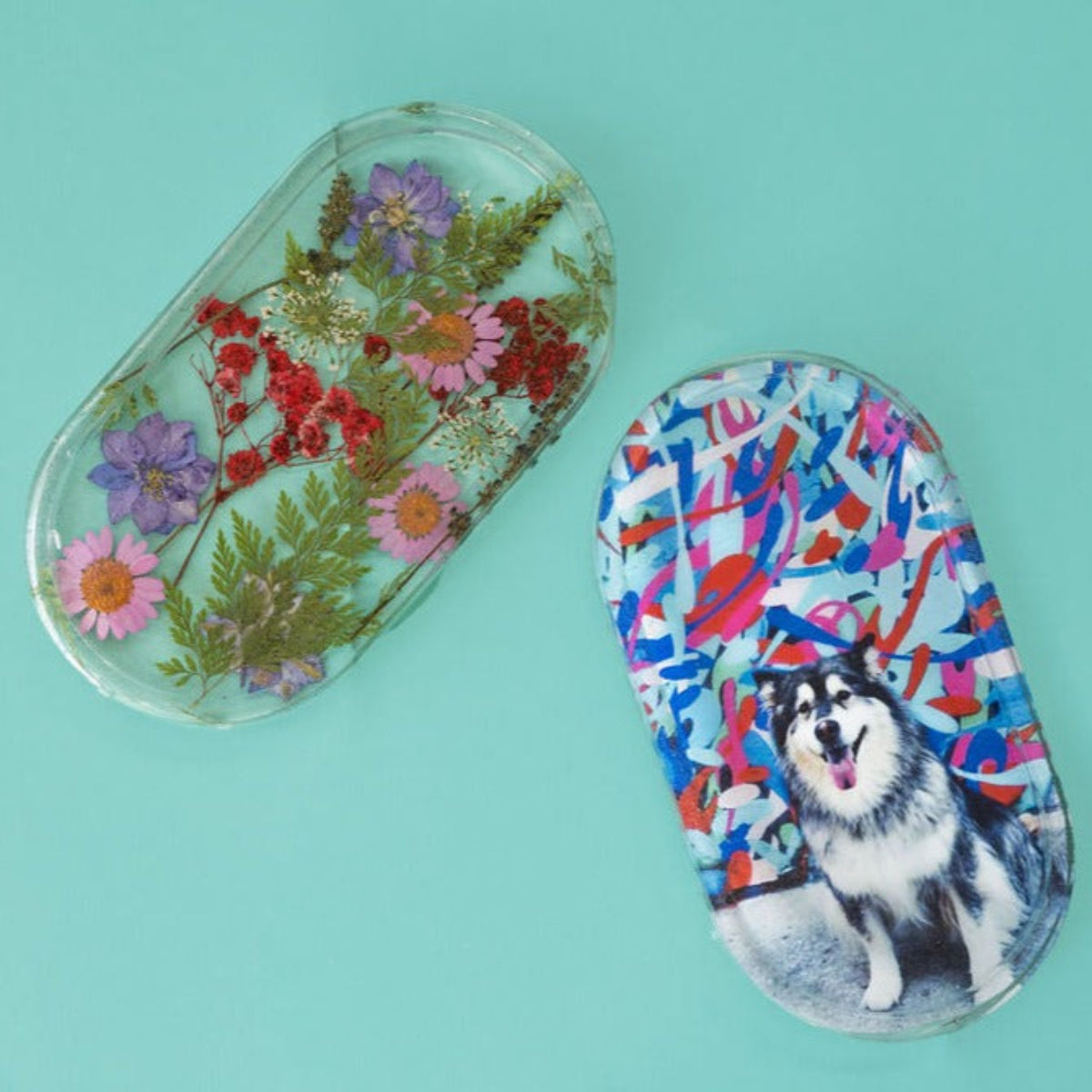 Customizable Resin Tray Craft Kit for Creative At-Home Gifting Fun