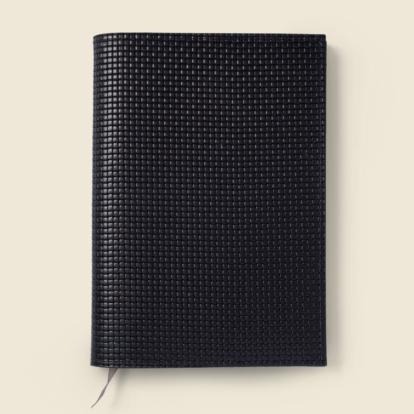 Refillable A5 Leather Notebook Cover — Black Limited Edition