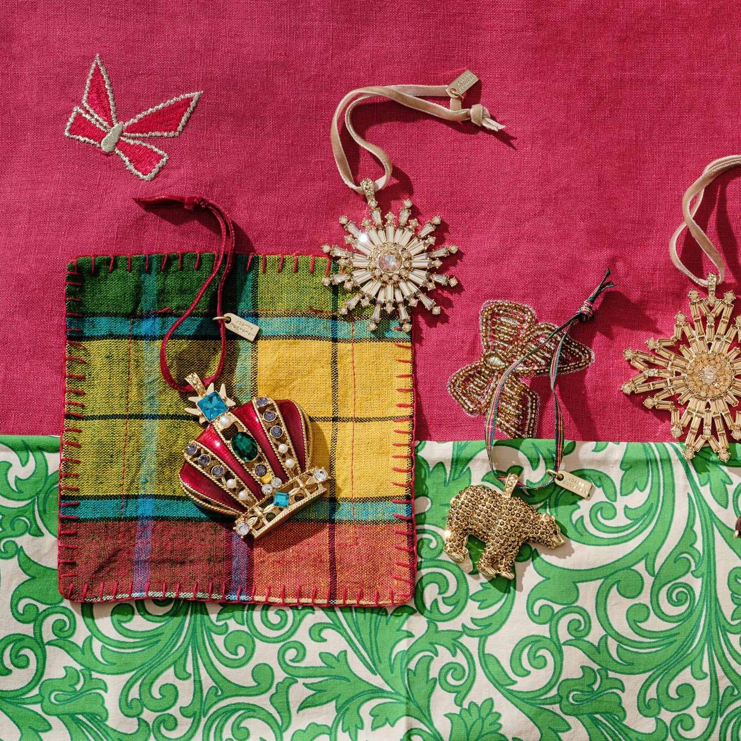 Crown hanging ornament