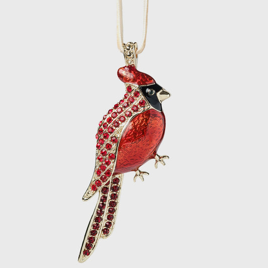 Cardinal hanging ornament