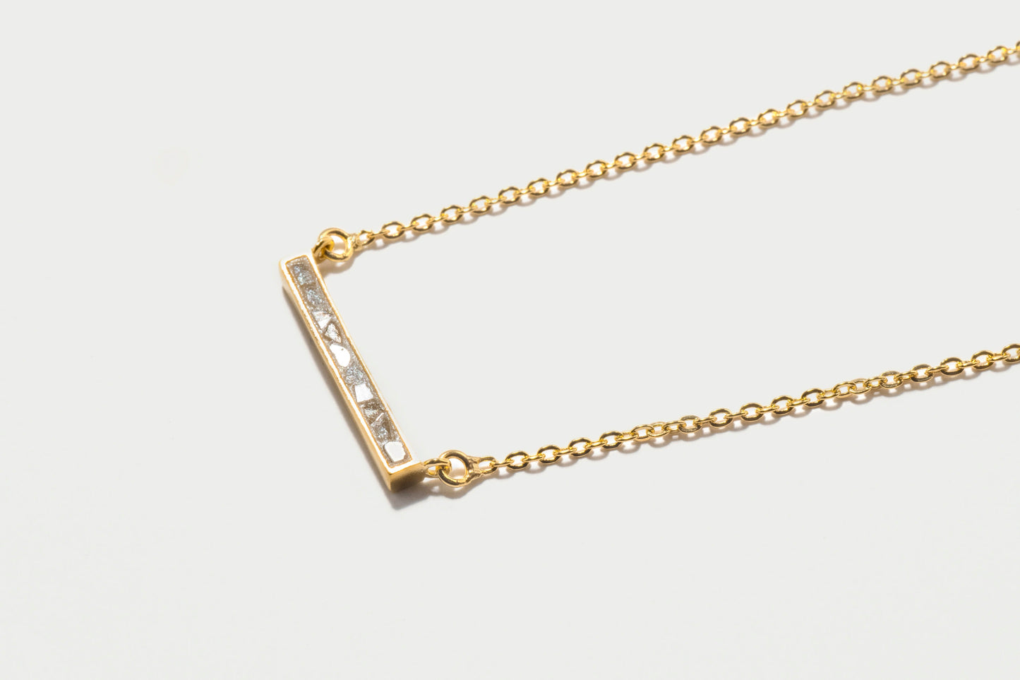 Emlyn Gold Vermeil Pendant Necklace with Raw Diamonds
