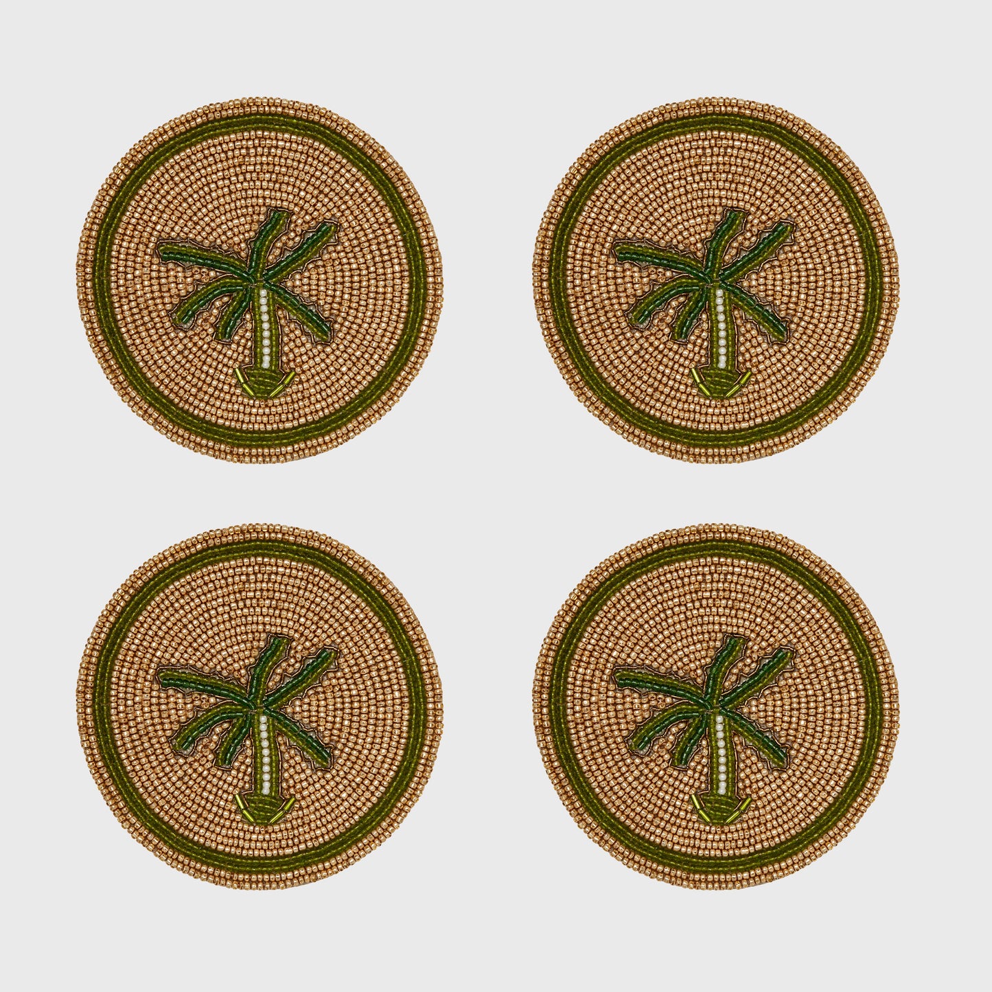 Palm tree coasters