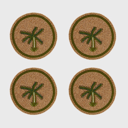 Palm tree coasters